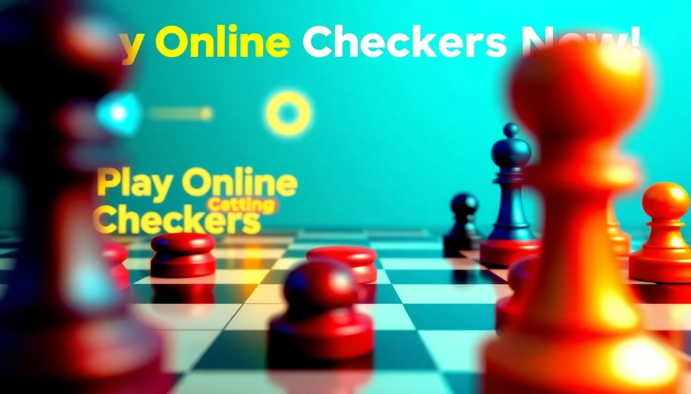 Play Online Checkers